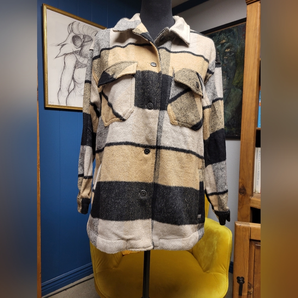 Ashley Outerwear Flannel Jacket Size XS - Picture 1 of 12